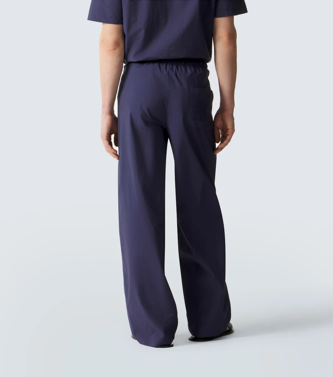 Loewe - Paula's Ibiza cotton-blend wide-leg pants