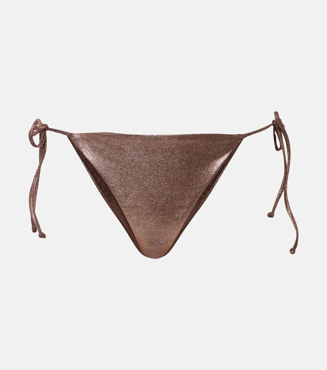 Jade Swim - Ties lamé bikini bottoms