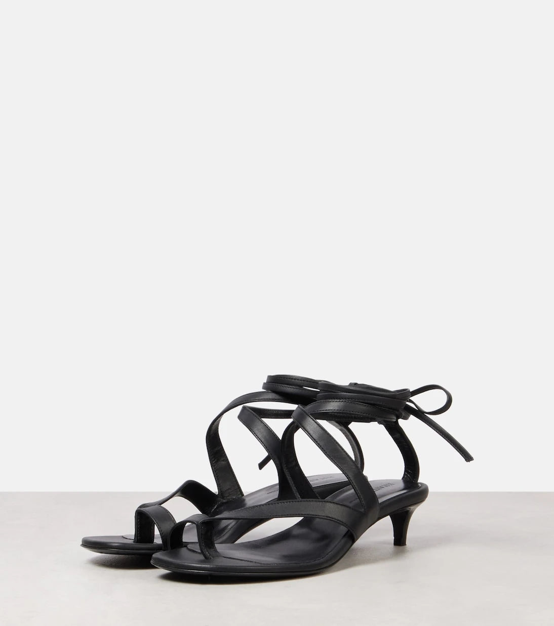 Khaite - Aimee 35 leather sandals