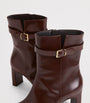 Claudie Pierlot Brown Leather Ankle Boots 70