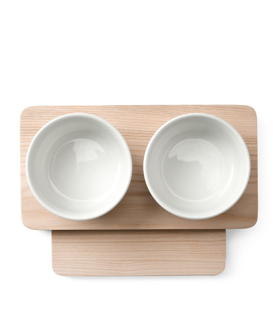 Porcelain Collective Serving Bowls and Tray Set