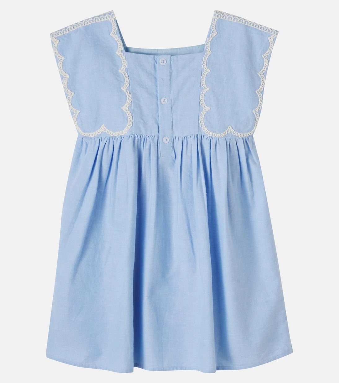 Louise Misha - Briska embroidered cotton dress