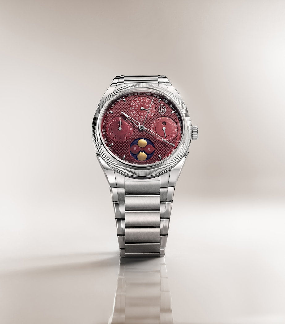 Stainless Steel Tonda PF Xiali Chinese Calendar Watch 42mm