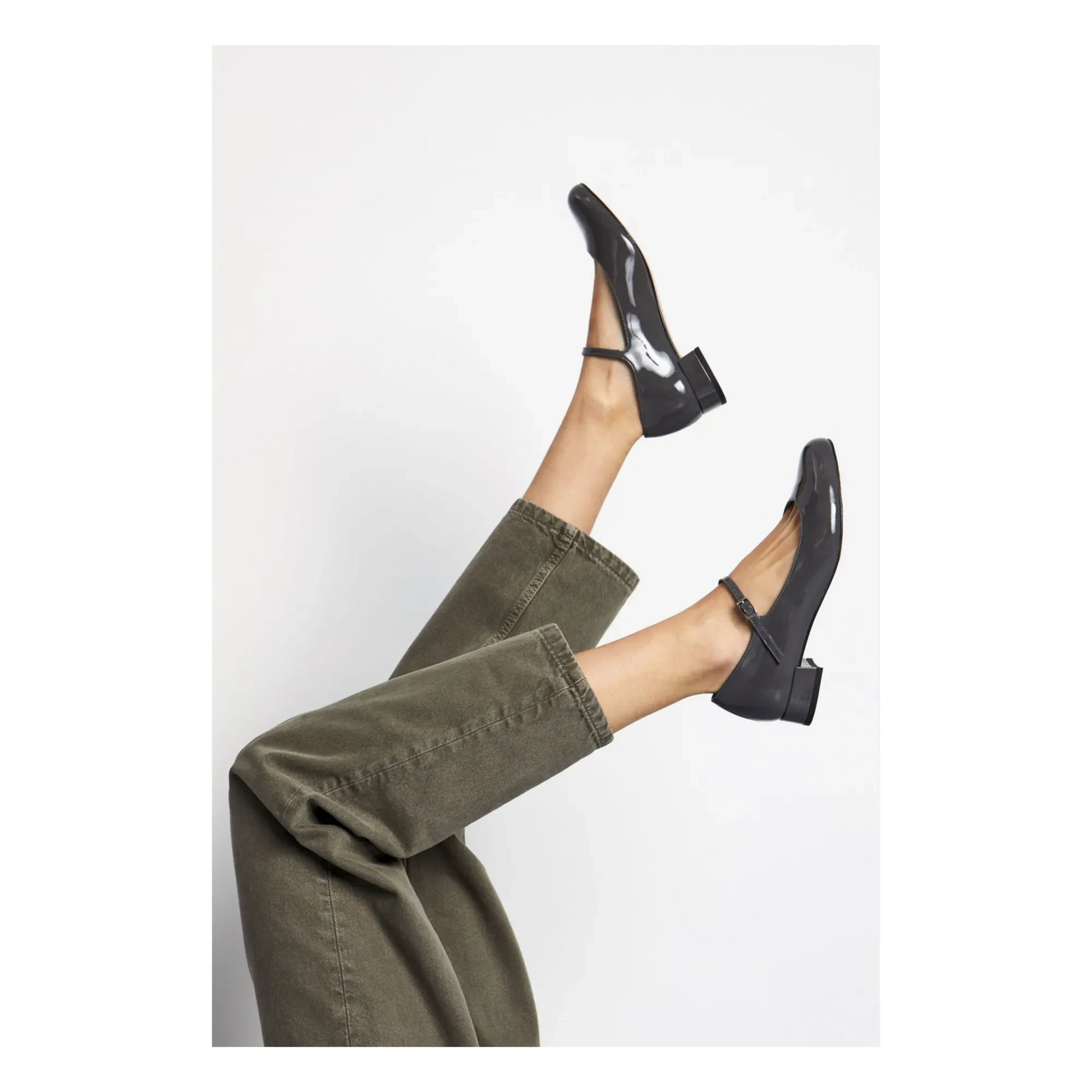 Augusta - Babies Emilia Vernies  | Grey