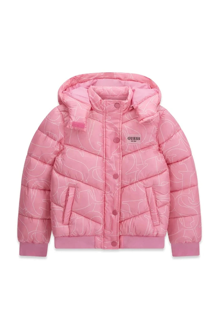 Guess Kapitone Çocuk Montu