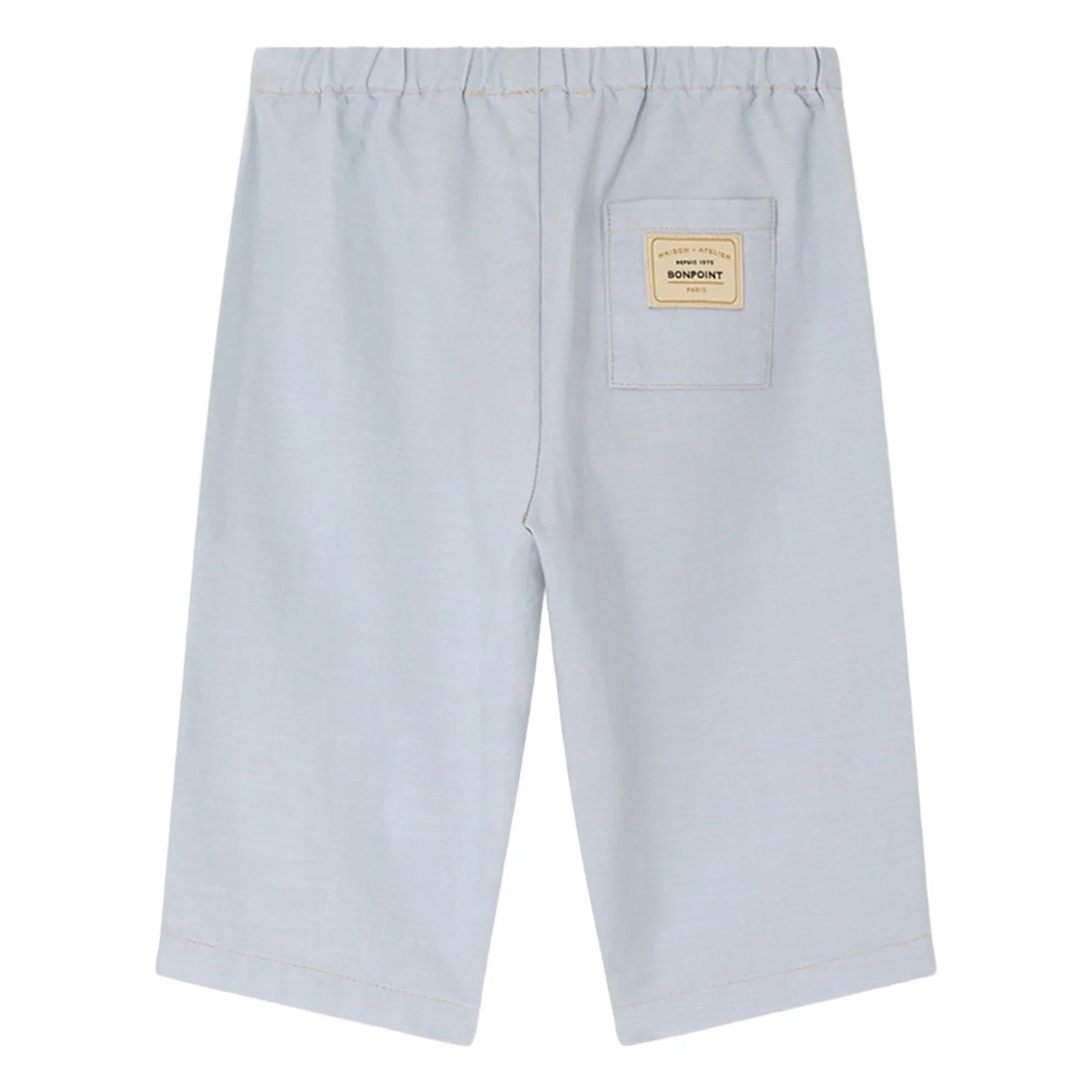 Bonpoint - Bandy organic cotton pants | Light blue