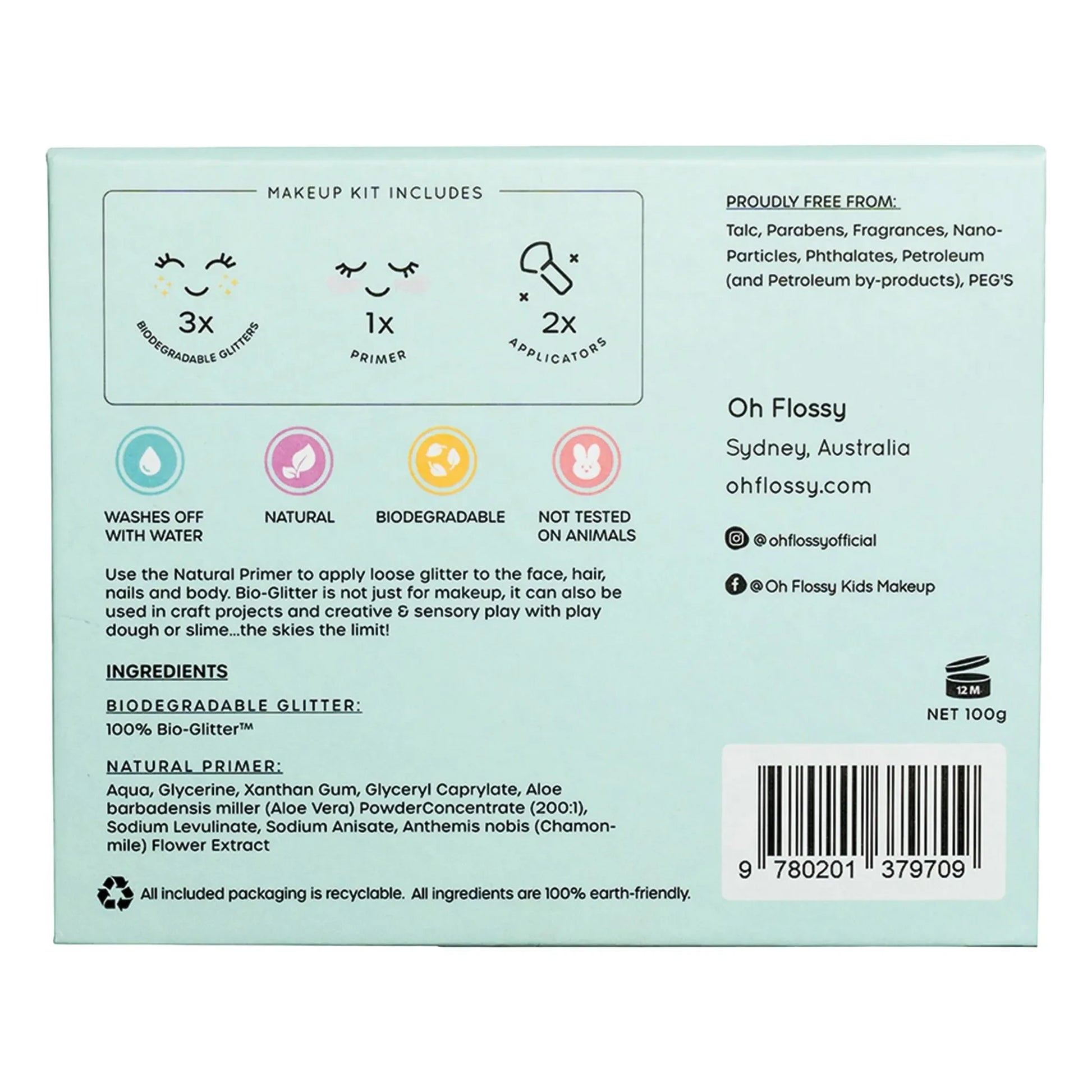 Oh Flossy - Sparkly glitter set