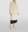 White Shearling Reversible Coat