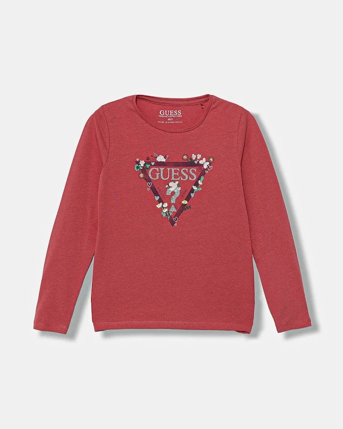 Guess Uzun Kollu Çocuk Bluzu