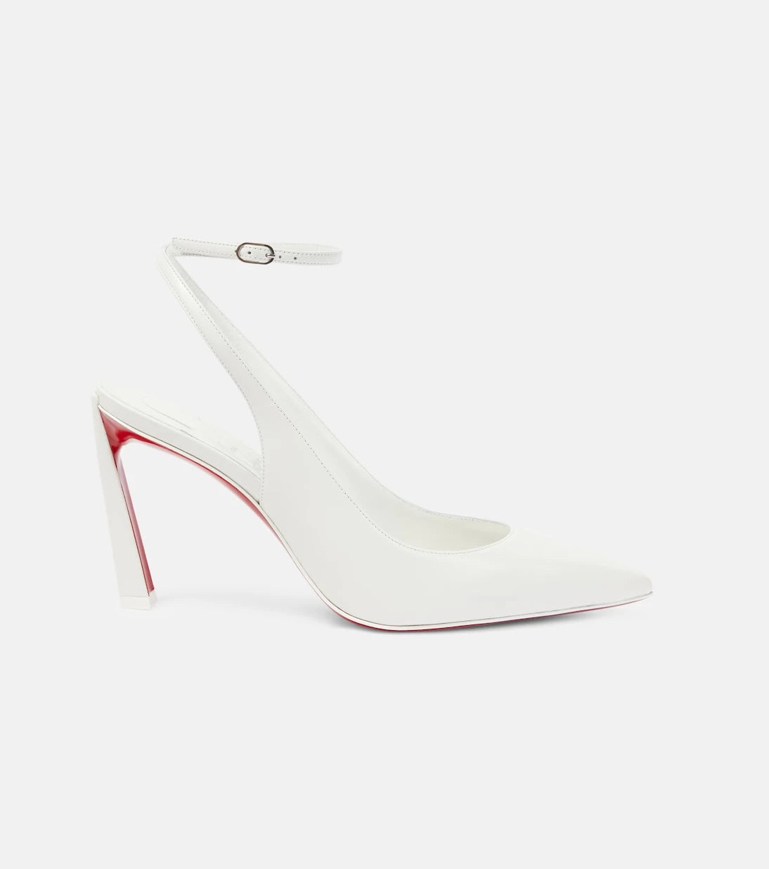Christian Louboutin - حذاء كوندورا 85 بكعب عالٍ من الجلد وحزام خلفي