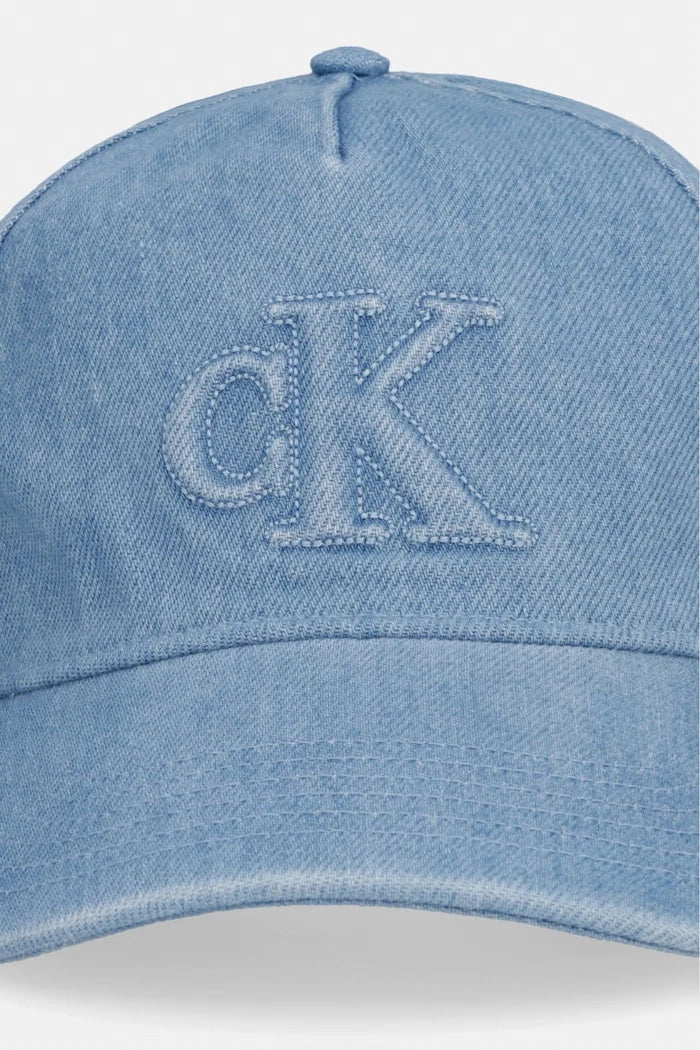 Calvin Klein denim erkek vizörlü şapka