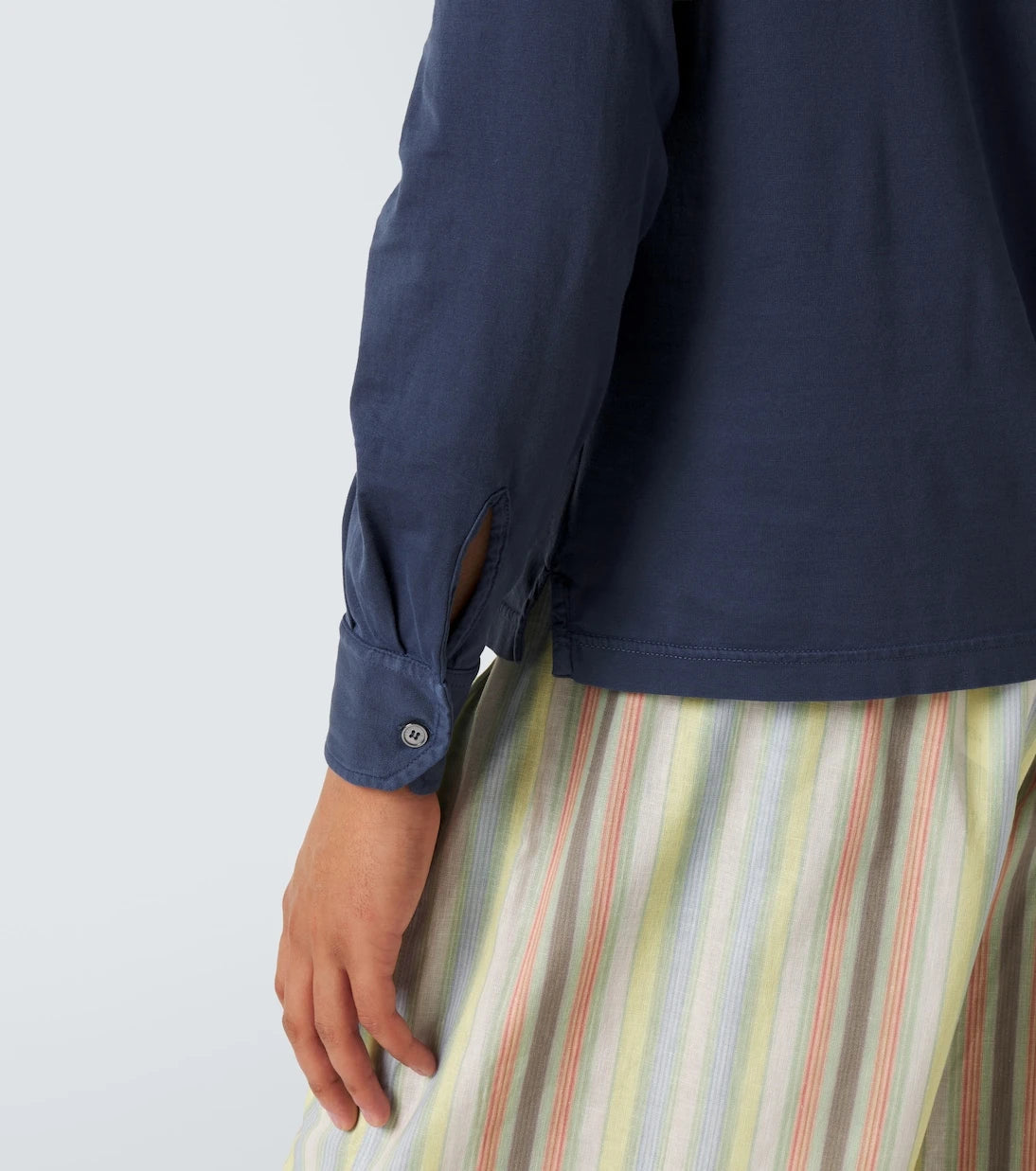Fedeli - Cotton piqué polo shirt