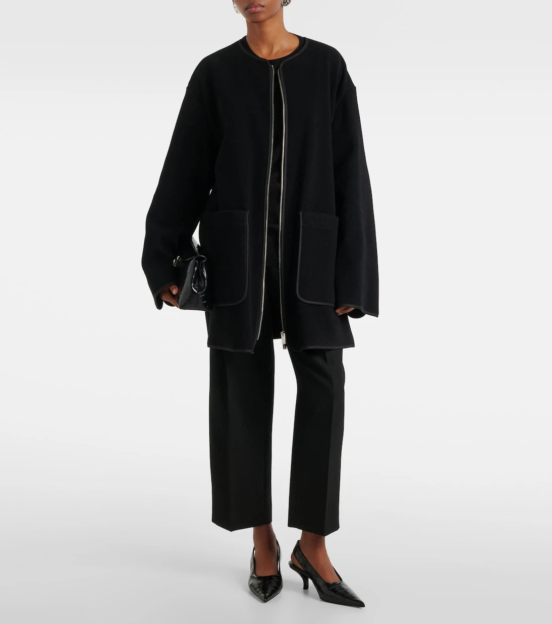 Toteme - Felted wool-blend jacket