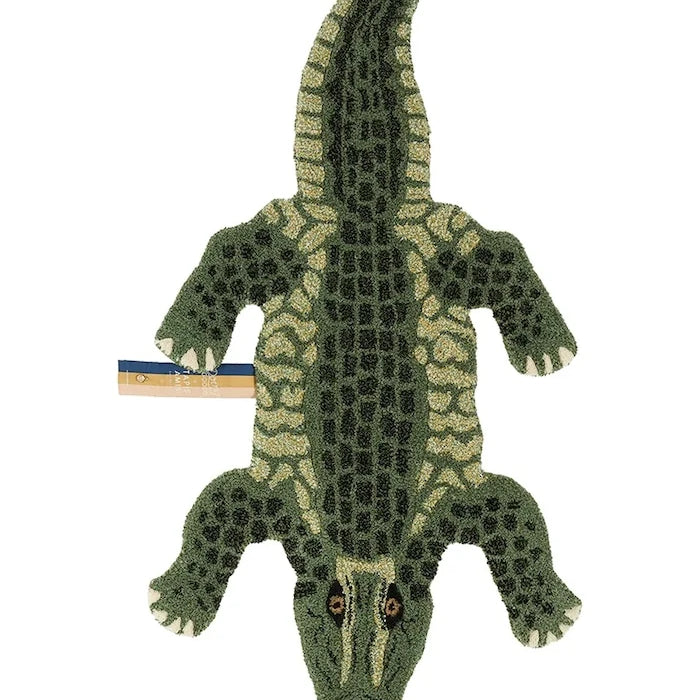 Вълнен килим Doing Goods Coolio Crocodile S/122 x 61 cm