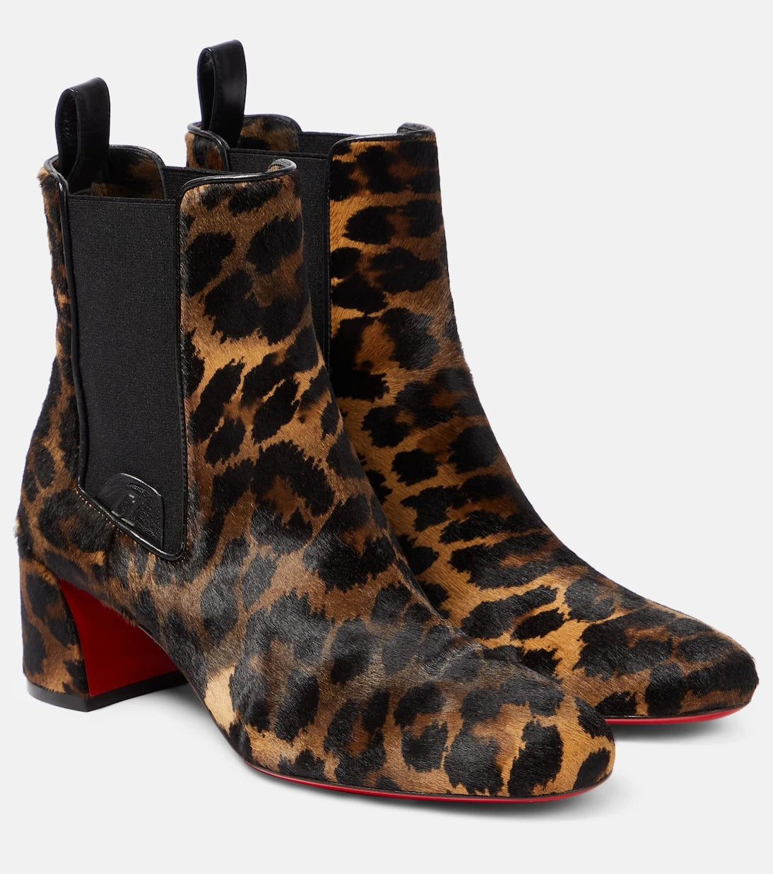 Christian Louboutin - حذاء الكاحل توريلاستيك الجلدي
