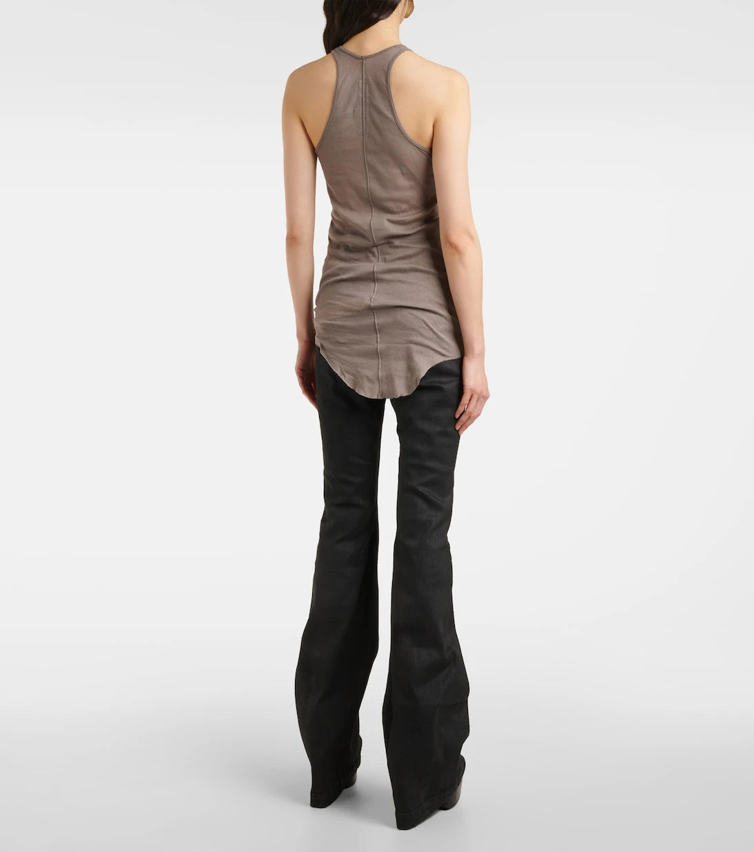 Rick Owens - Ribbed-knit cotton tank top