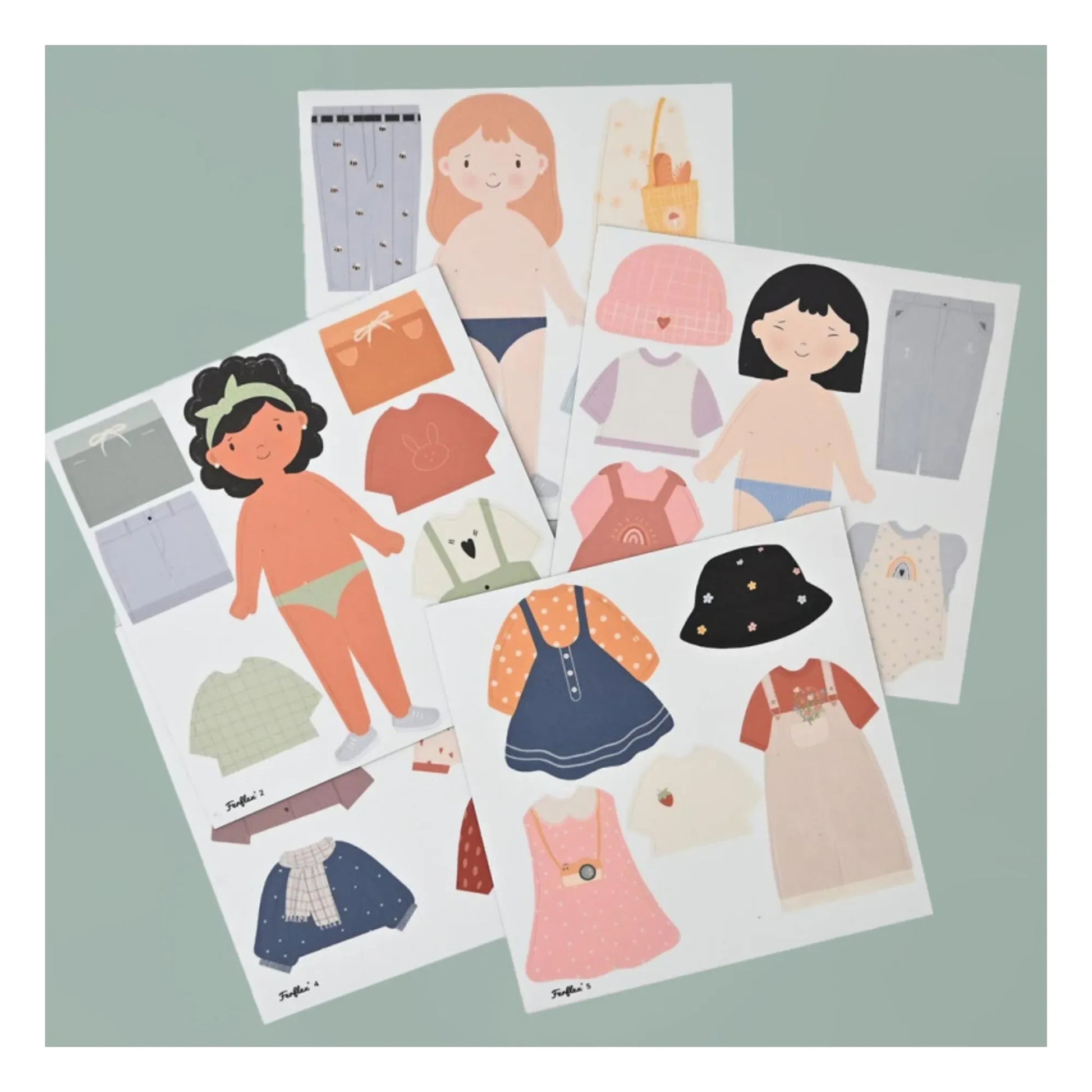 Ferflex - Magnetic game Silhouettes to dress