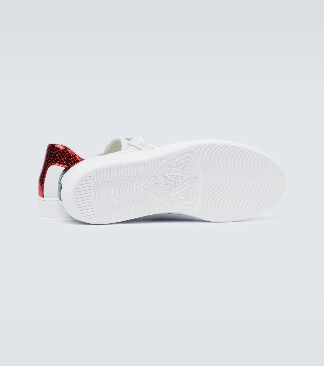 Gucci - Ace leather sneakers