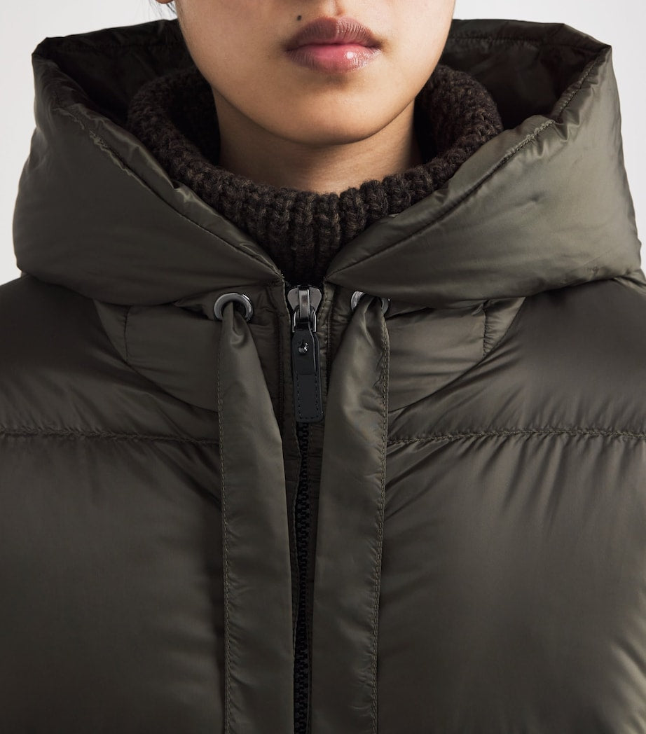 Max Mara Green The Cube Quilted Jacket