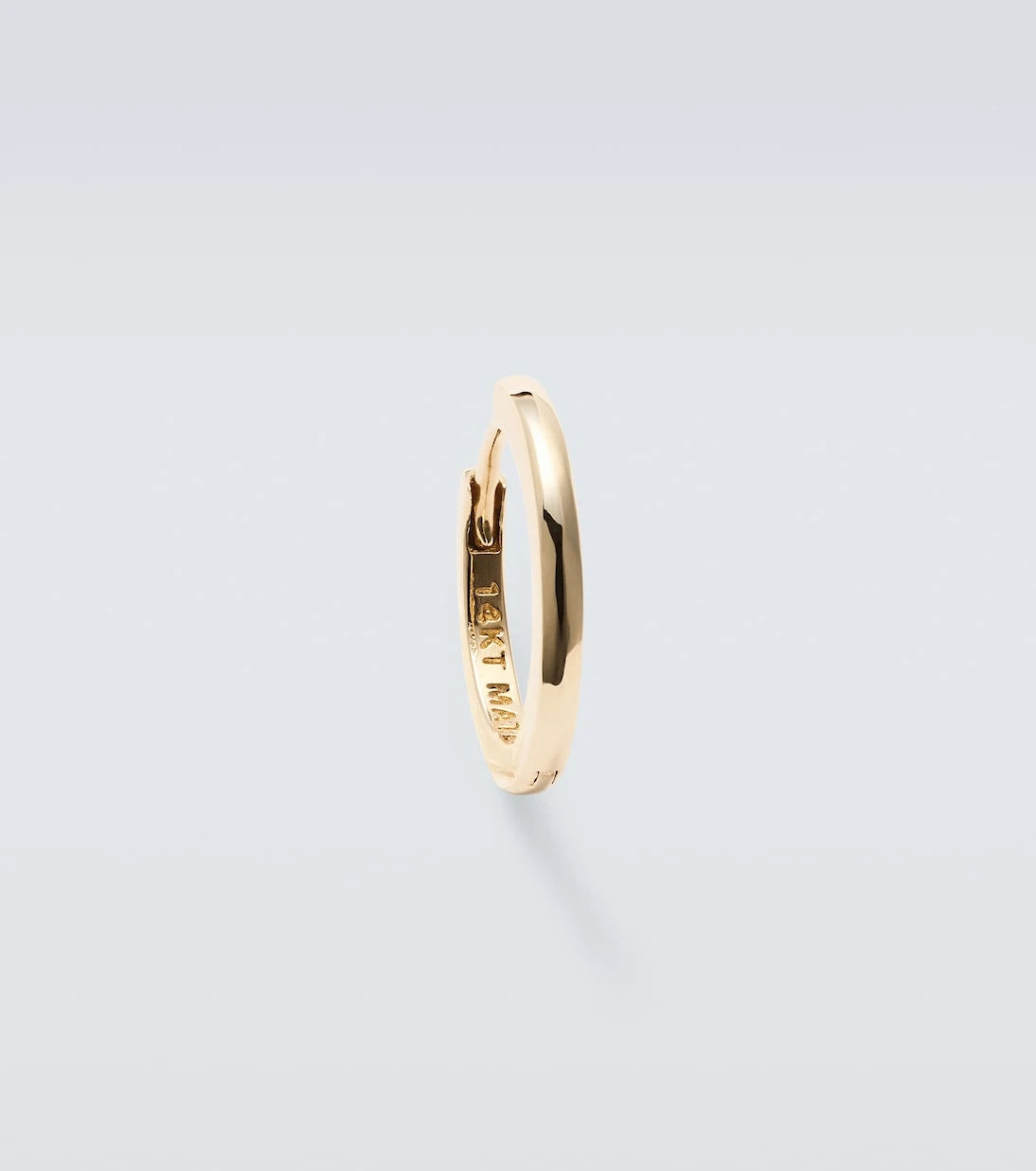 Mateo - 14kt gold single hoop earring