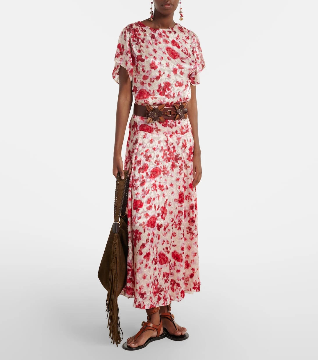 Isabel Marant - Hervane floral jacquard top