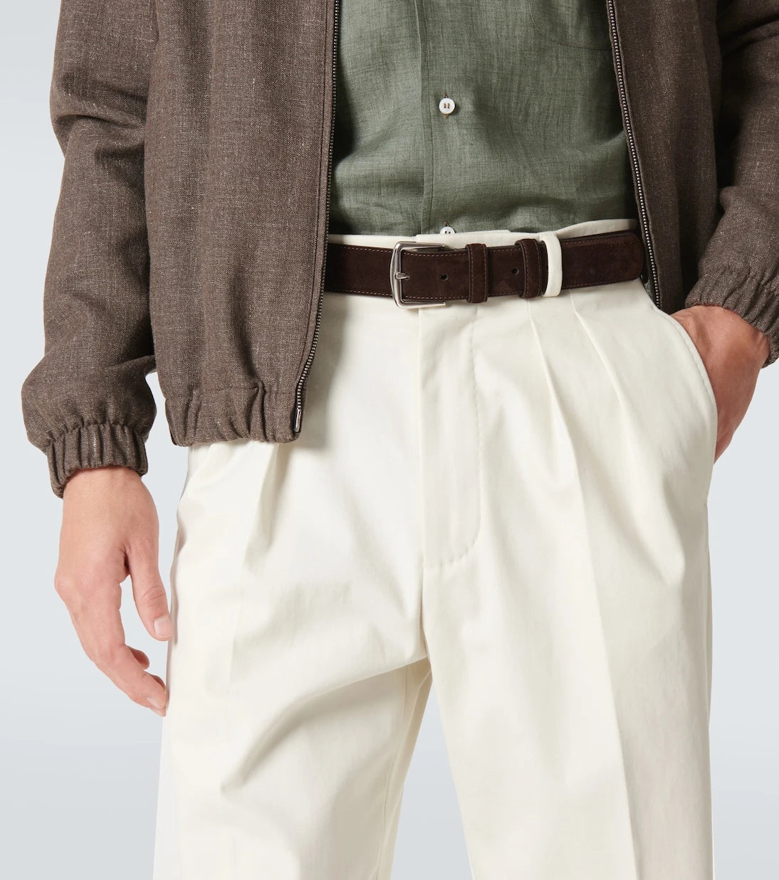 Loro Piana - Alsavel suede belt
