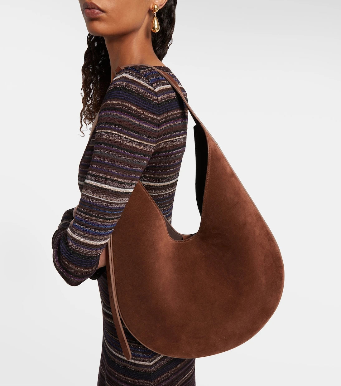 Aesther Ekme - Medium suede shoulder bag