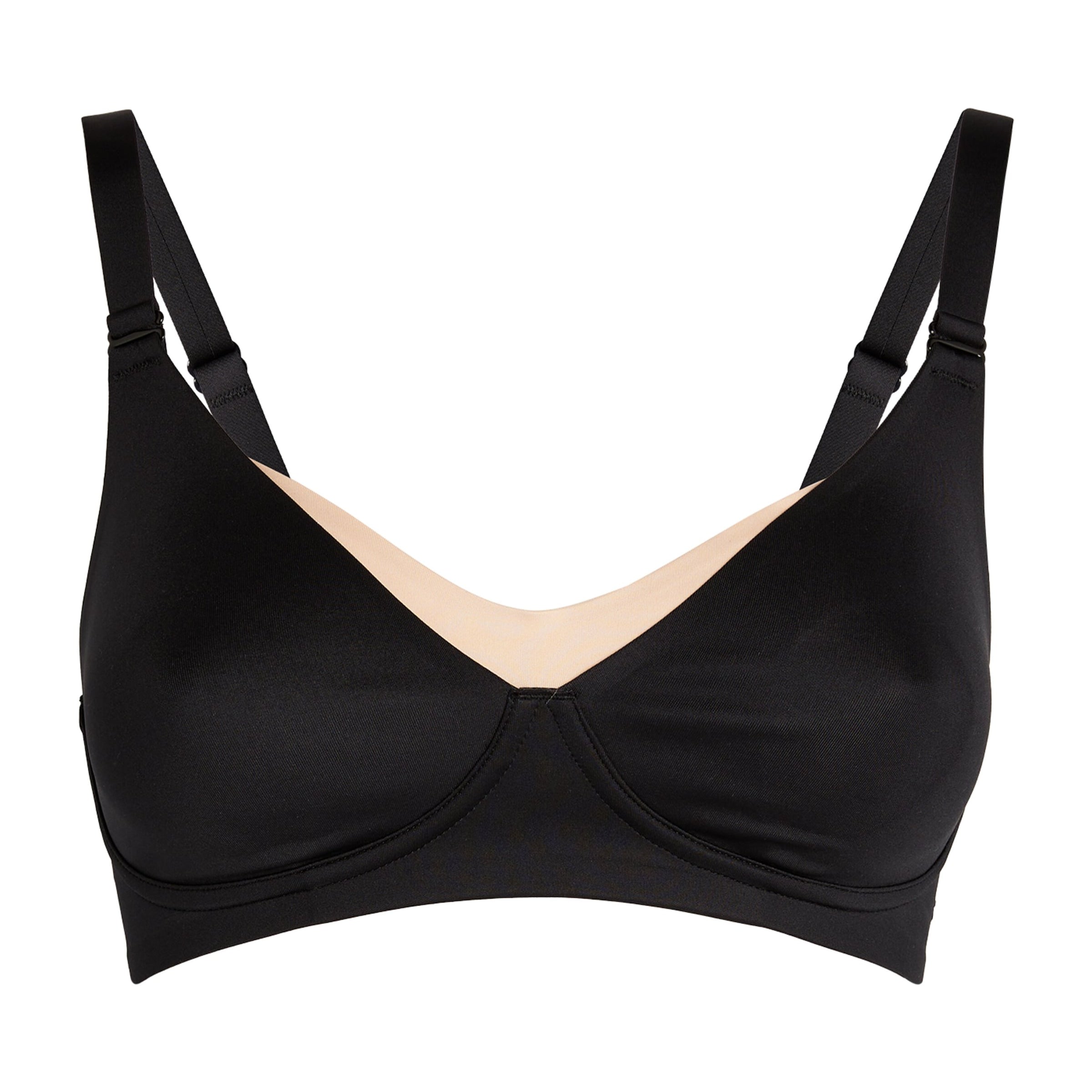 Black Wireless Nursing Bra