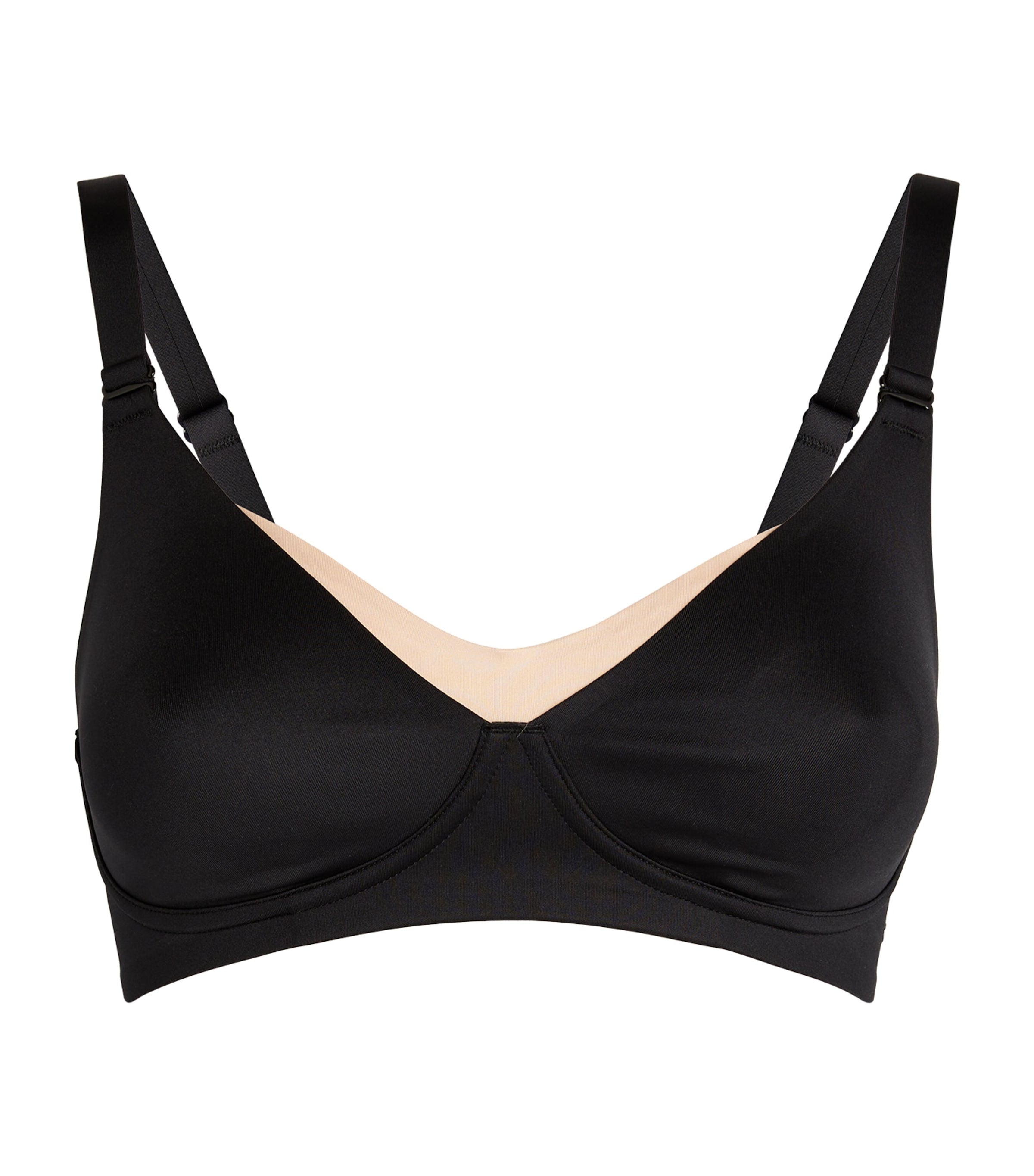 Black Wireless Nursing Bra