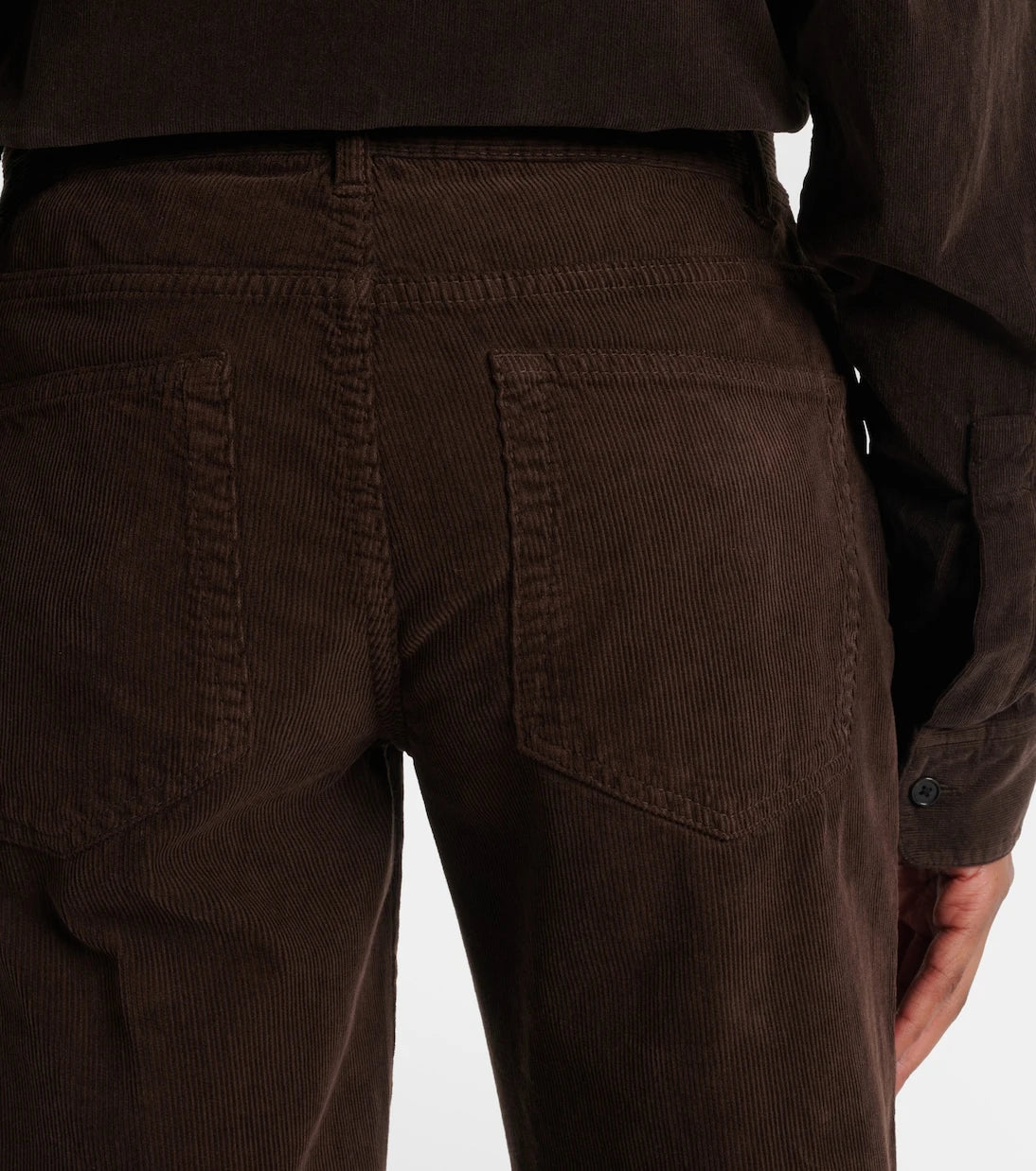 The Row - Carlyl cotton corduroy straight pants