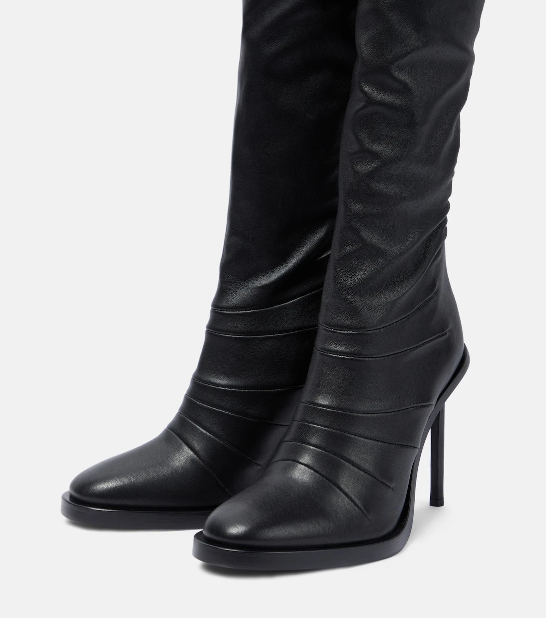 Ann Demeulemeester - Adna over-the-knee leather boots