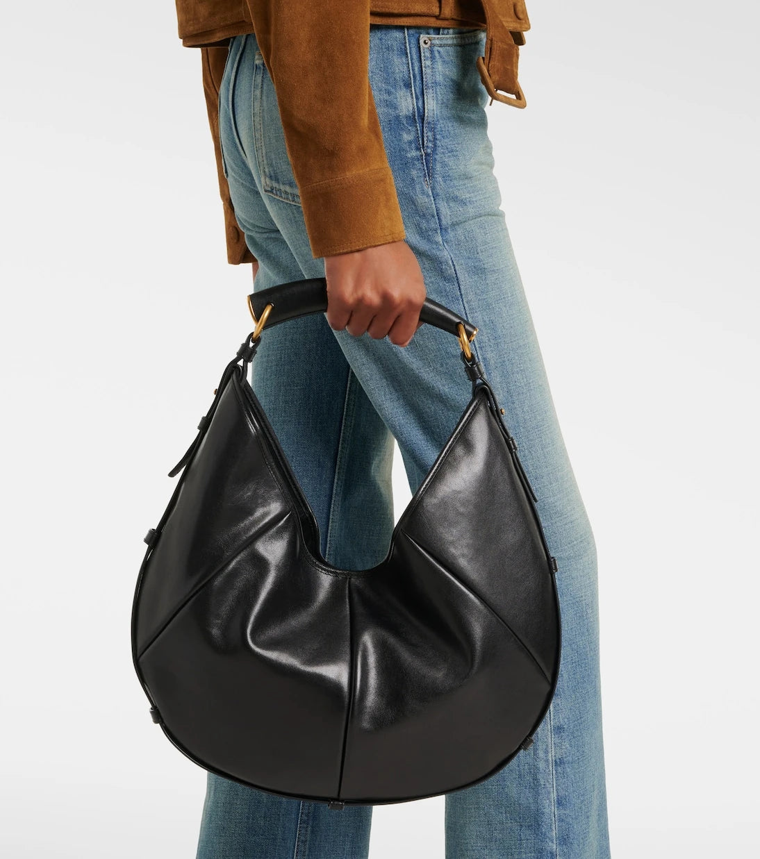 Saint Laurent - Mombasa Medium leather shoulder bag