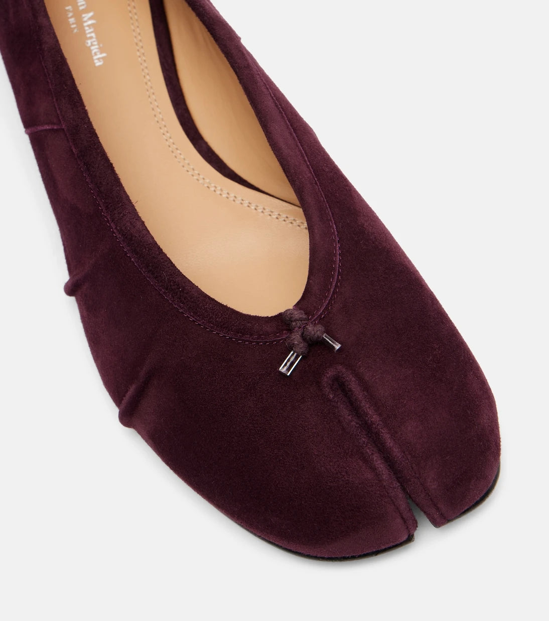 Maison Margiela - Tabi suede ballet flats