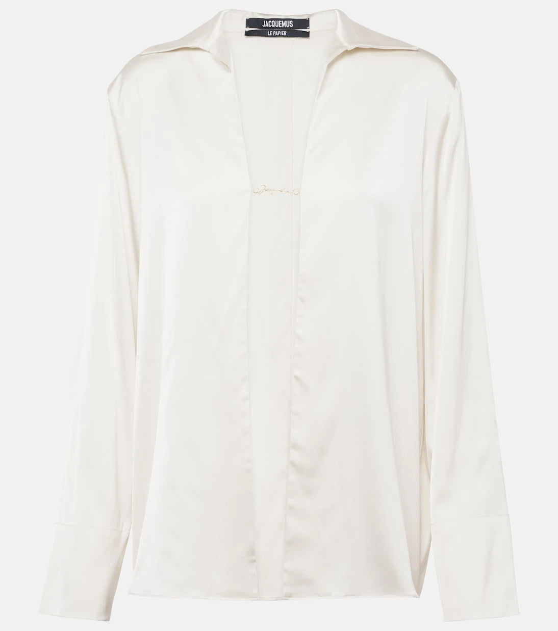 Jacquemus - La Chemise Notte satin top