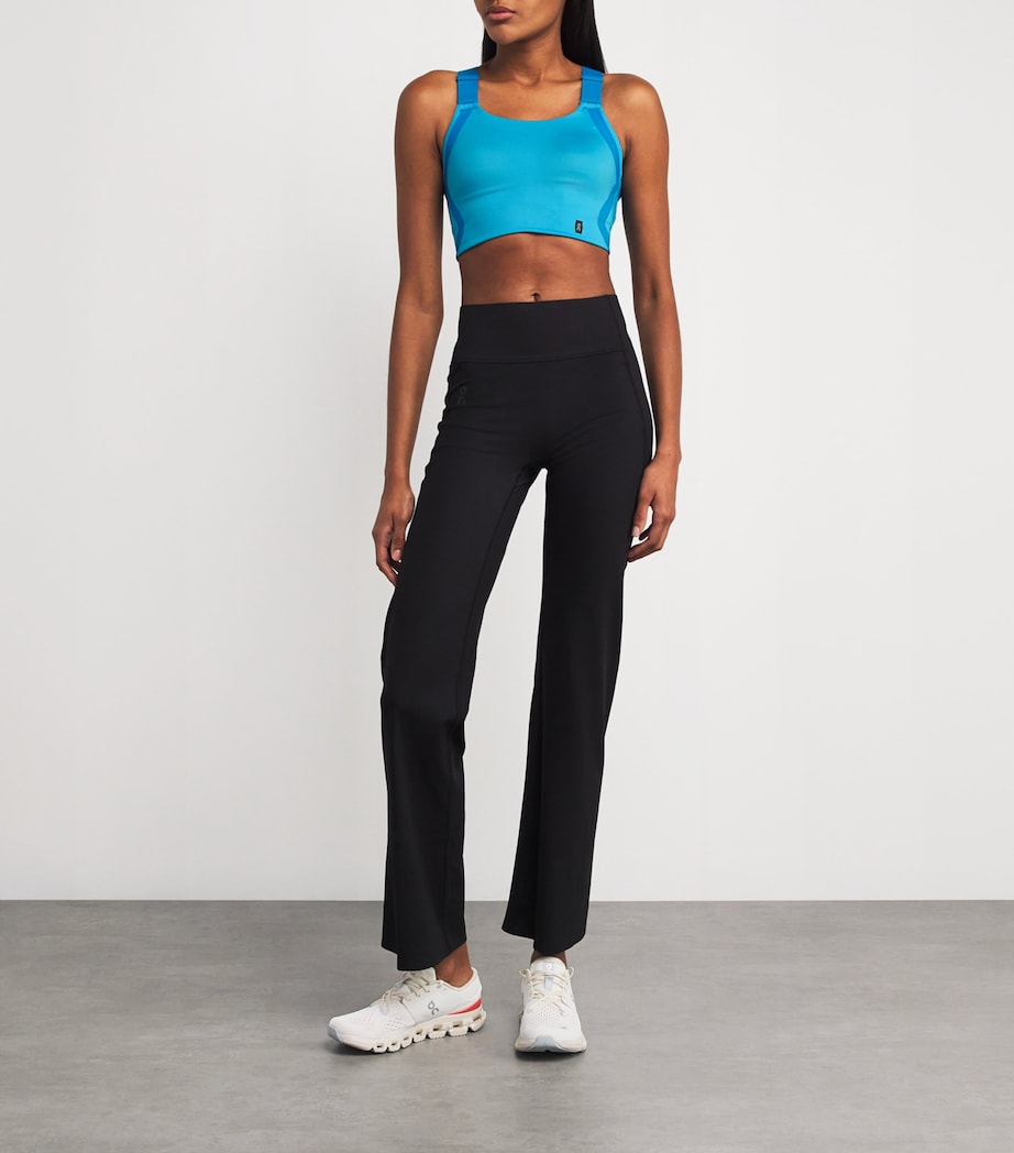 Blue Performance Flex Sports Bra