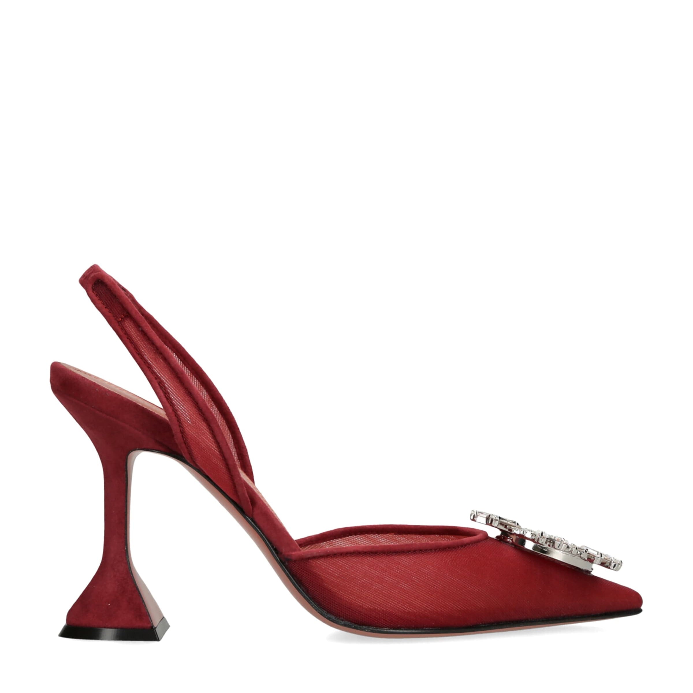 Mesh Begum Slingback Pumps 95