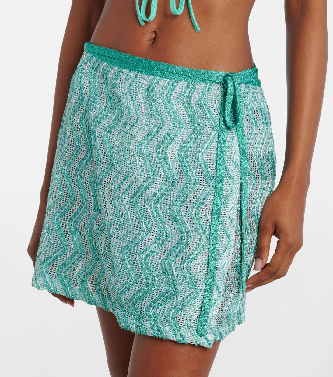 Missoni - Zigzag wrap skirt