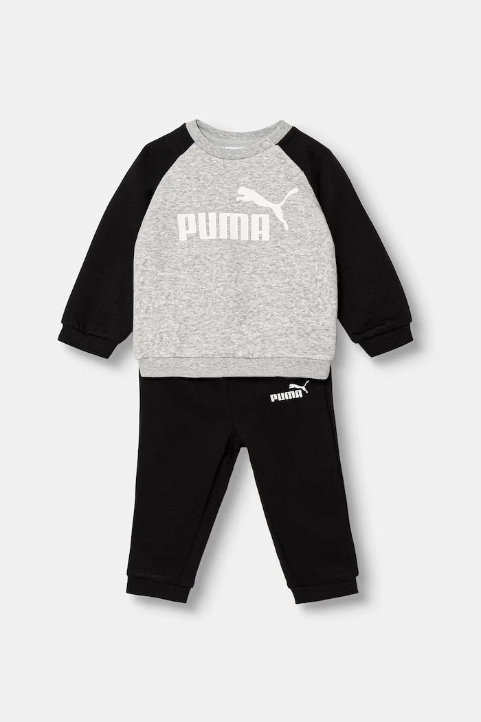 Puma pamuklu çocuk eşofman takımı MINICATS ESS Raglan Crew Se