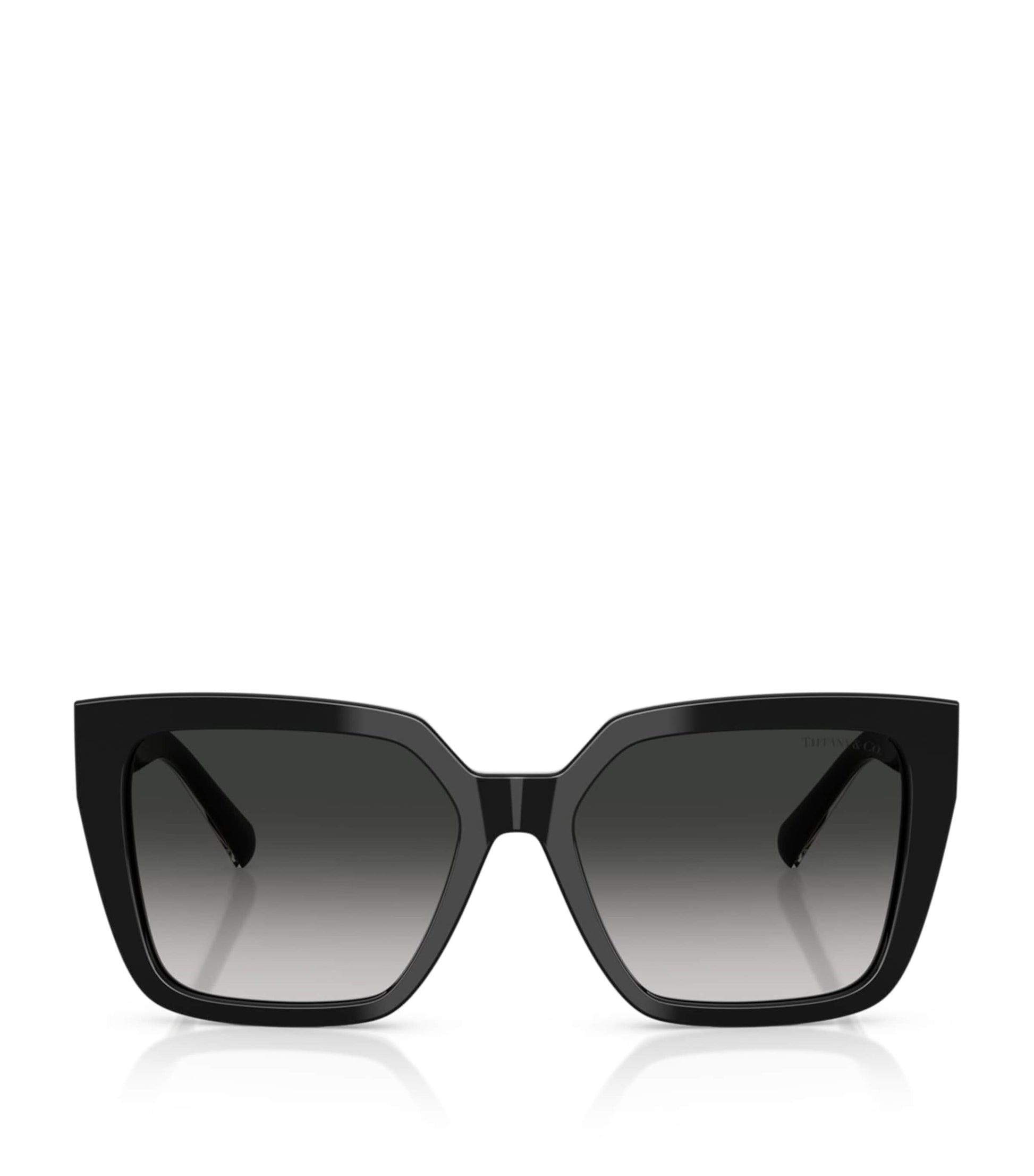 Tiffany & Co. Black Acetate Square TF4235 Sunglasses