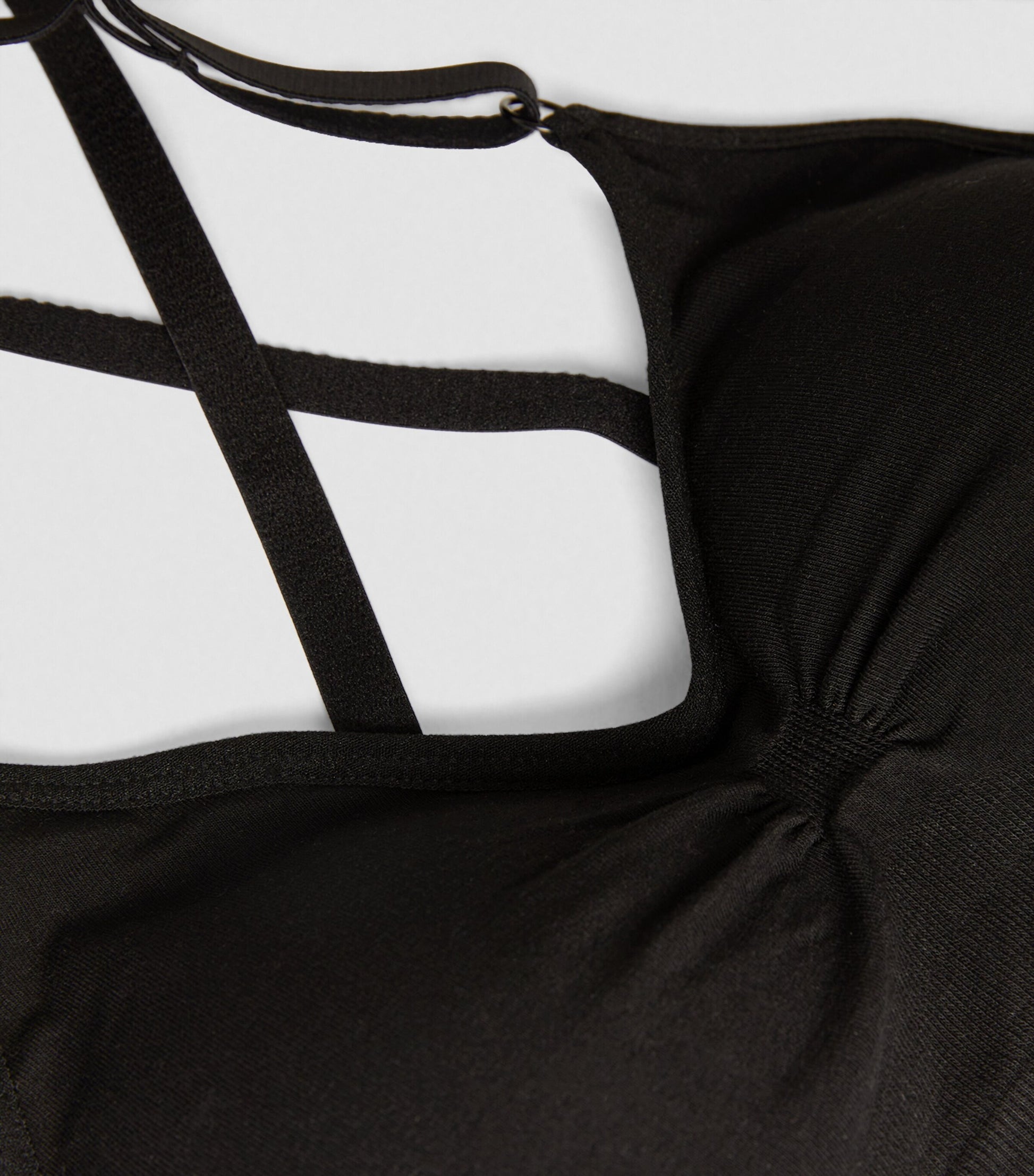 Dsired Black Removable-Inserts Mastectomy Bra