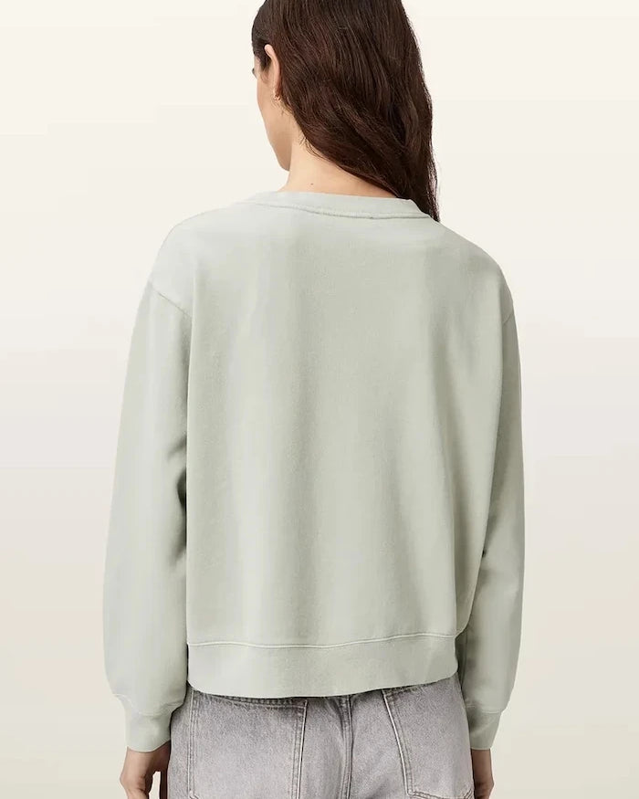 AllSaints kadın pamuklu sweatshirt INSIGNIA