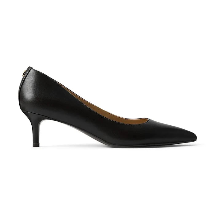 Кожени обувки с тънък ток Lauren Ralph Lauren Adrienne