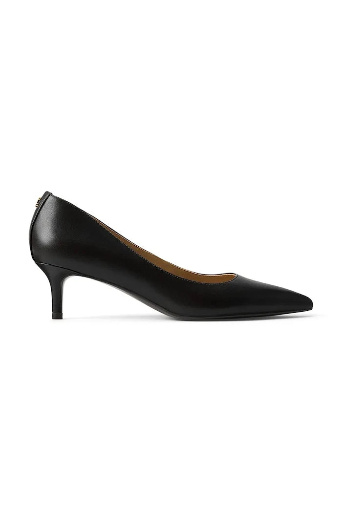 Кожени обувки с тънък ток Lauren Ralph Lauren Adrienne