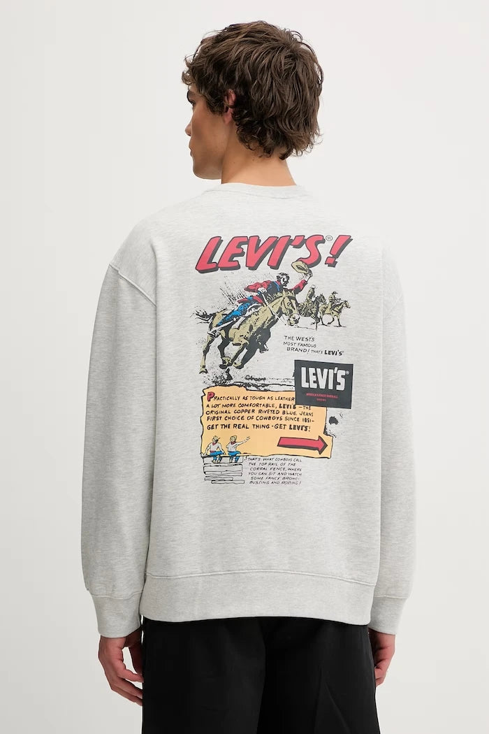 Суичър Levi's RELAXD GRAPHIC CREW