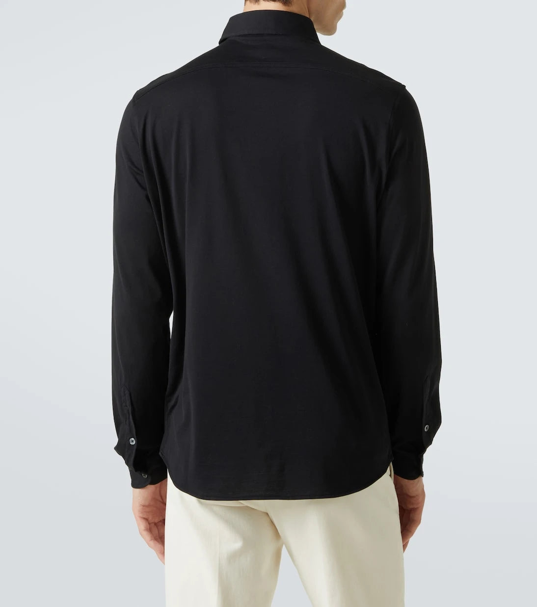Thom Sweeney - قميص من جيرسي القطن