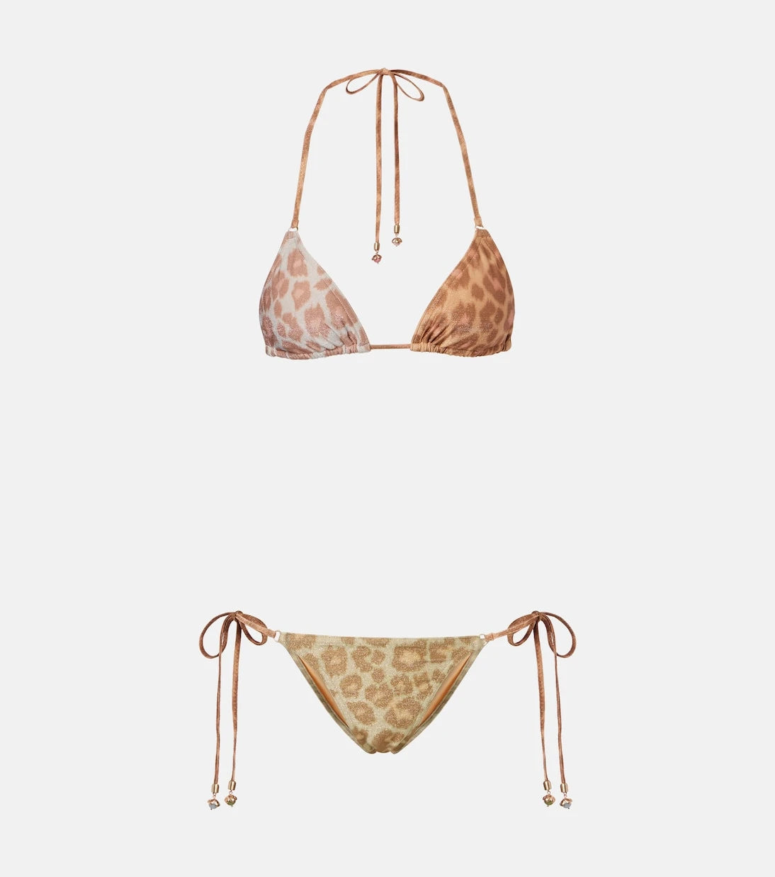 Zimmermann - Awaken metallic-effect bikini