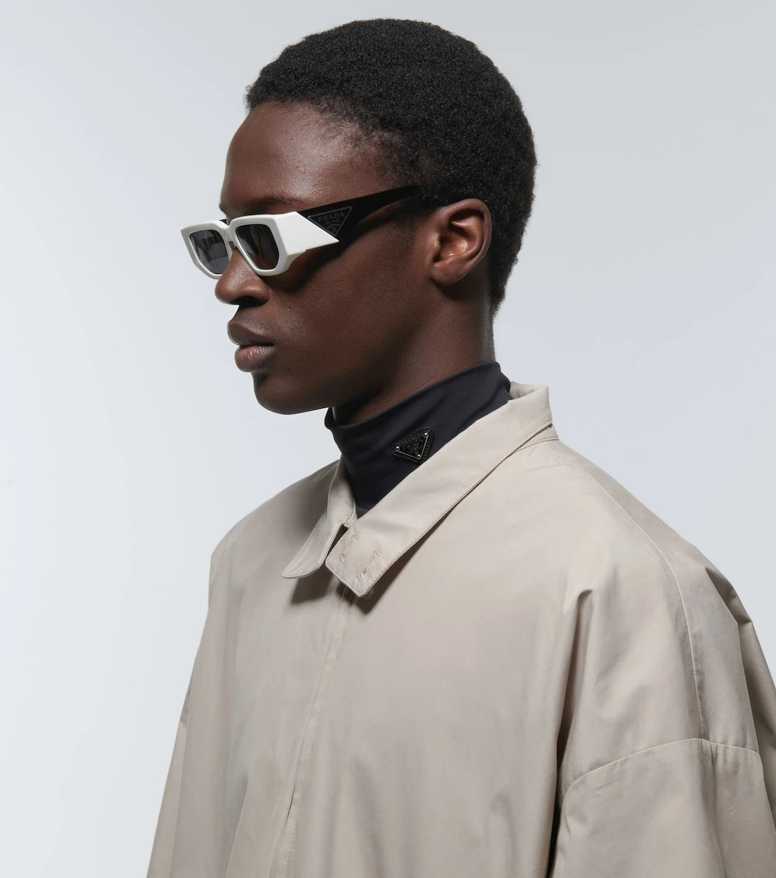 Prada - PR 09ZS rectangular sunglasses