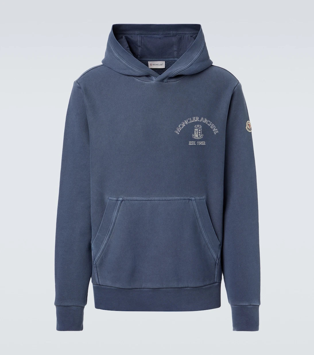 Moncler - Logo cotton hoodie