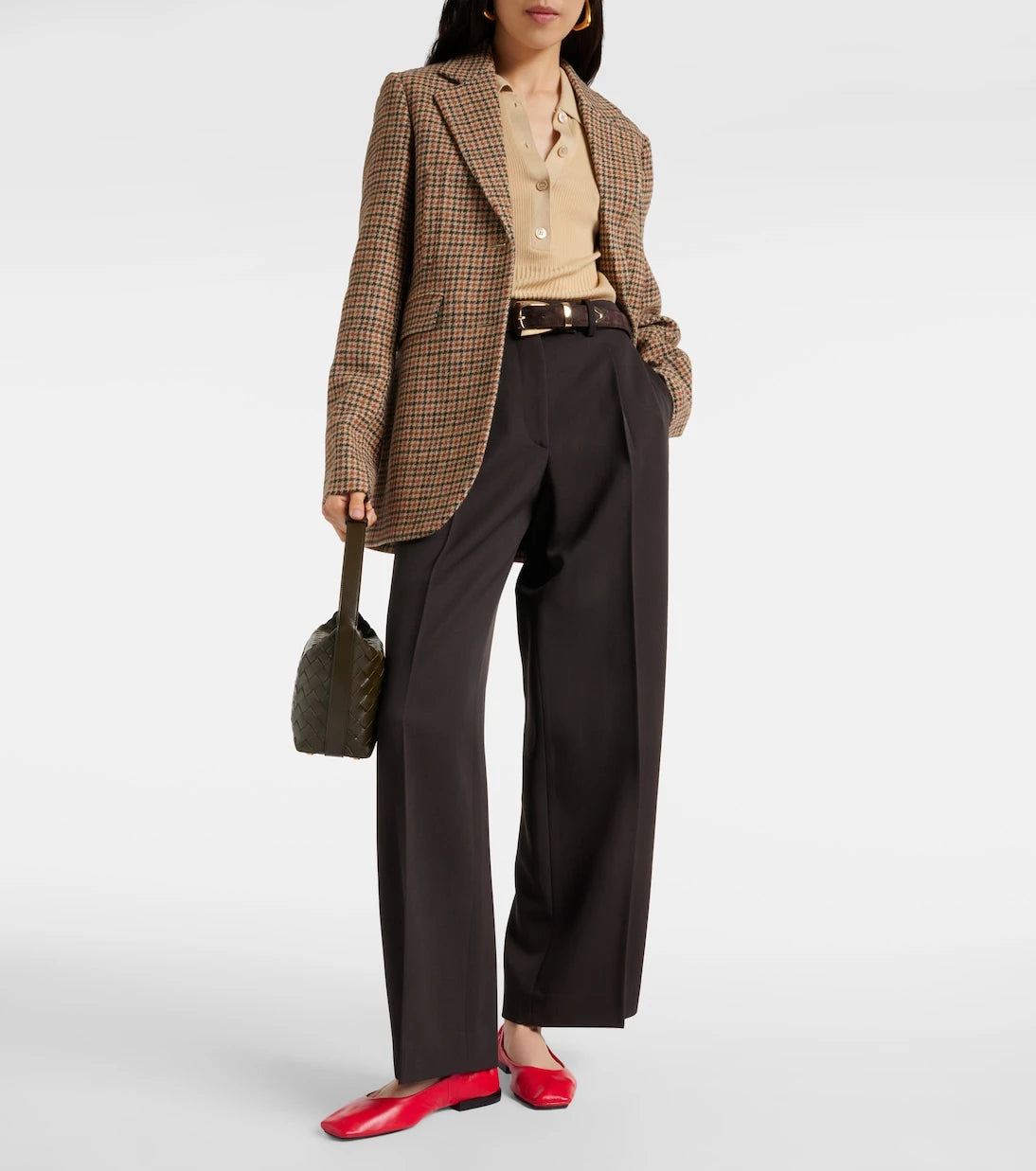 Souliers Martinez - Nova Montjuic leather ballet flats