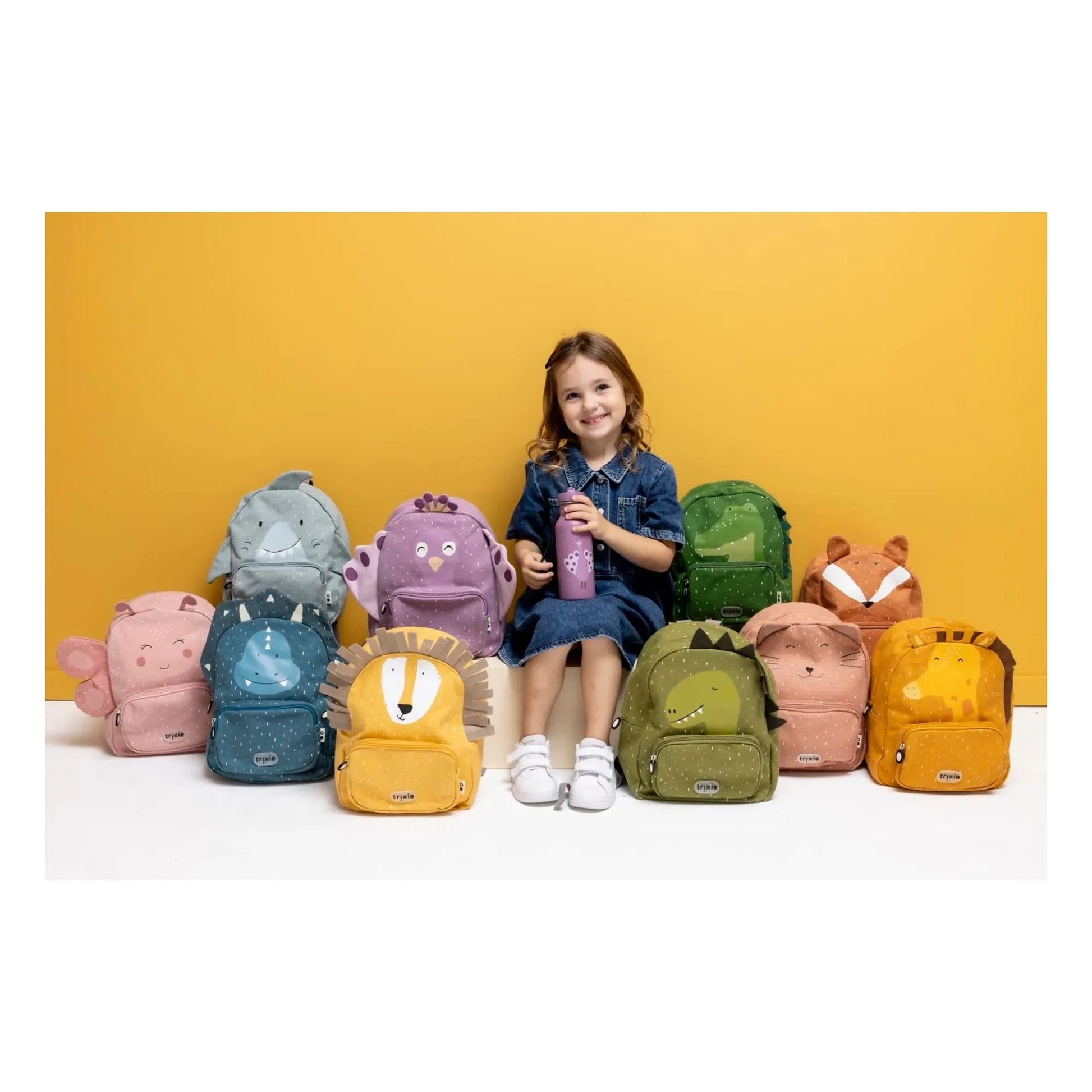 Trixie - Mrs. Peacock Backpack | Purple